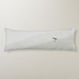 Kustzandloper op het strand lichaamskussen