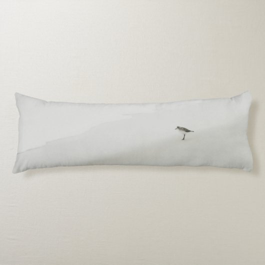 Kustzandloper op het strand lichaamskussen (Voorkant)