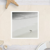 Kustzandloper op het strand servet