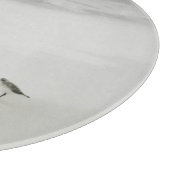 Kustzandloper op het strand snijplank (Hoek)