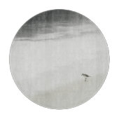 Kustzandloper op het strand snijplank (Voorkant)