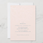 Kustzedenkerst in juli uitnodiging (Achterkant)