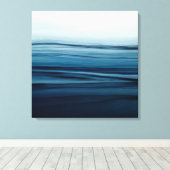 Kustzee Canvas Afdruk (Insitu (Houten vloer))