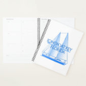 Kustzeeman met tong aan de kust planner (Display)