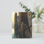 Kustzeemeermin Zee Meisje Bare & Lurking Desires Briefkaart (Staand voorkant)