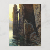 Kustzeemeermin Zee Meisje Bare & Lurking Desires Briefkaart (Voorkant)