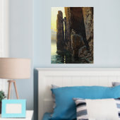 Kustzeemeermin Zee Meisje Bare & Lurking Desires Folie Afdrukken (Insitu (Slaapkamer))