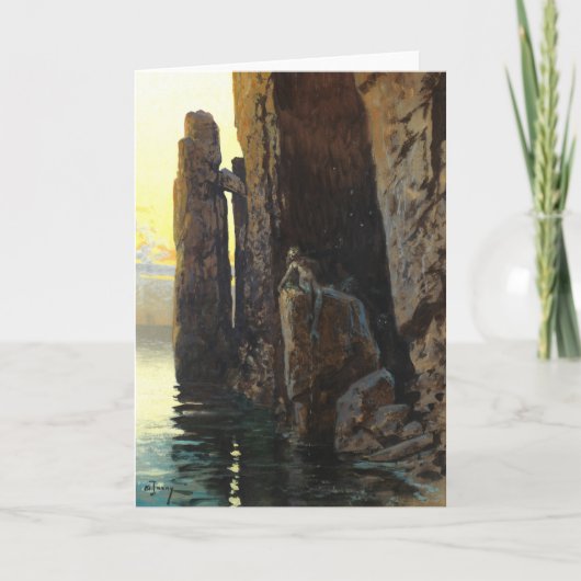 Kustzeemeermin Zee Meisje Bare & Lurking Desires Kaart (Voorkant)