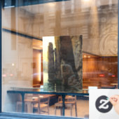 Kustzeemeermin Zee Meisje Bare & Lurking Desires Raamsticker (Cafe Raam)