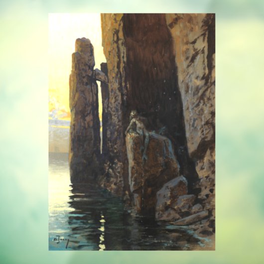 Kustzeemeermin Zee Meisje Bare & Lurking Desires Raamsticker (Vel 3)