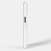 Kustzeepaardje en bloemeniPhone 15 Hoesje (Achterkant / Rechts)