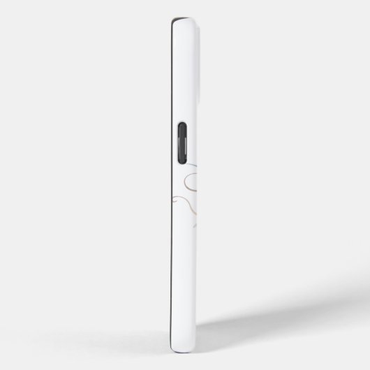 Kustzeepaardje en bloemeniPhone 15 Hoesje (Achterkant / Rechts)