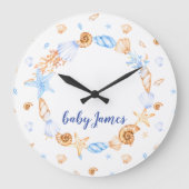 kustzeeschelpen, kwekerij-baby grote klok (Voorkant)