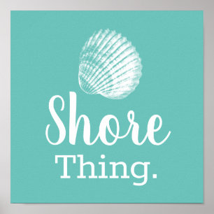 Kustzeeschol Shore Thding Poster