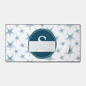 Kustzeester Leuk Monogram  Bureaumat (Keyboard & Muis)