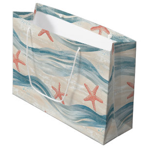 Kustzeester op Aqua Zandgolven Patroon (2) Groot Cadeauzakje