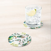 Kustzeevruchten Boil Rond Papier Onderzetter (Insitu)