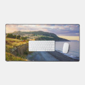 Kustzicht vanaf Greystones South Beach Bureaumat (Keyboard & Muis)