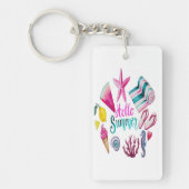 Kustzomeravontuur Sleutelhanger (Voorkant)