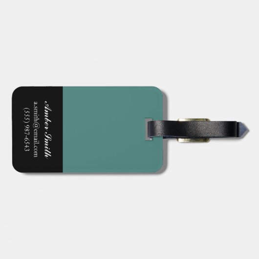 Kustzone II Bagagelabel (Achterkant horizontaal)