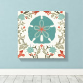 Kustzone II Canvas Afdruk (Insitu (Houten vloer))