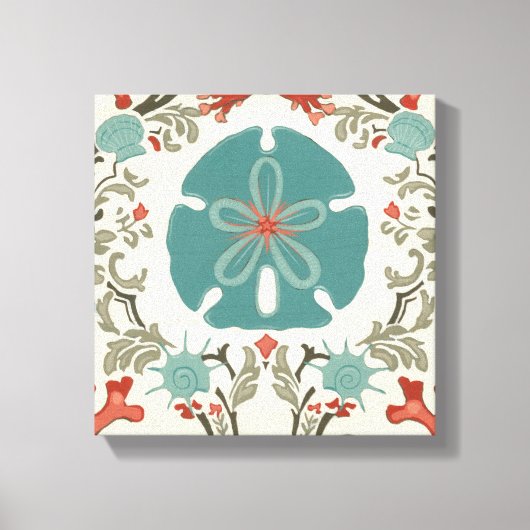 Kustzone II Canvas Afdruk (Voorkant)