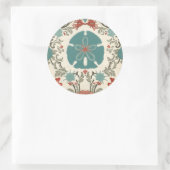 Kustzone II Ronde Sticker (Tas)