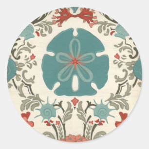 Kustzone II Ronde Sticker