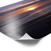 Kustzonneset Foto Afdruk (Hoek)