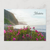 Kustzonsondergang Madeira Briefkaart (Voorkant)