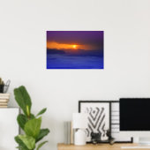 Kustzonsondergang Poster (Thuiskantoor)