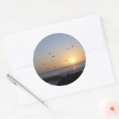 Kustzonsondergang stickers (Envelop)