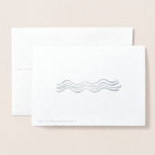 KUSTZUURKAARTKAART VOOR KUSTZUIGEN FOLIE KAARTEN (Met envelop)