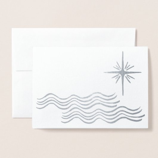 KUSTZUURKAARTKAART VOOR KUSTZUIGEN FOLIE KAARTEN (Voorkant met envelop)