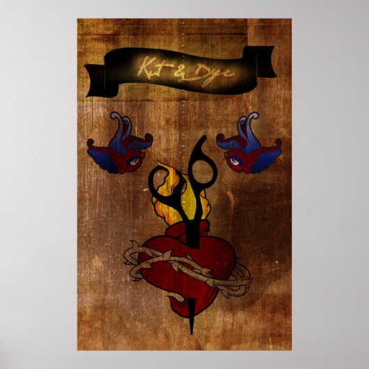 Kut & Dye Poster (Voorkant)