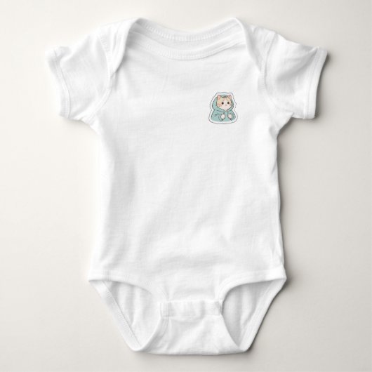 Kut Kawaii Kat Baby Rompertje (Voorkant)