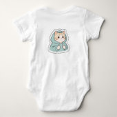 Kut Kawaii Kat Baby Rompertje (Achterkant)