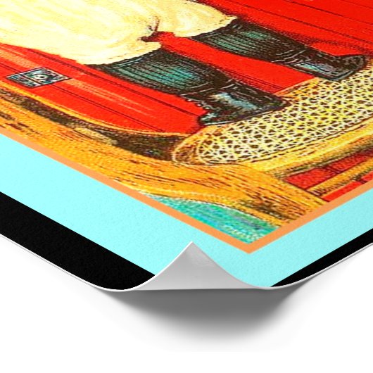 Kut  kind Was uw handen Poster (Hoek)