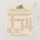 Kut Knuffeldier Thema Kruiswoordspel Flyer (Voorkant)