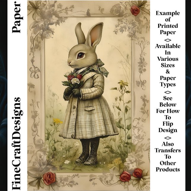 Kut Konijn Aangekleed, Bloemen CK3 Schrapboek Papi (Creator heeft geüpload)
