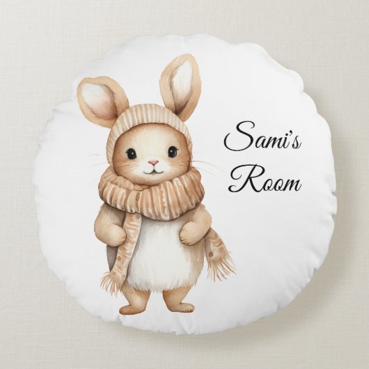 Kut Konijn Aanpasbare Kussen (Voorkant)