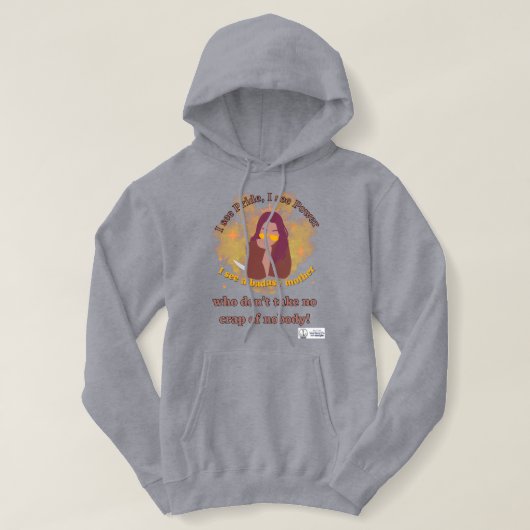 Kut Moeder Trui Hoodie (Design voorkant)