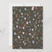 Kut Paasgrieskonijn, klein konijntje baby shower Kaart (Achterkant)