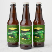 Kut van Gold St Patrick's Day Bier Etiket (Flessen)