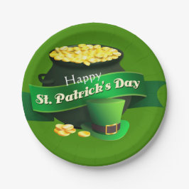 Kut van Gold St Patrick's Day Papieren Bordje