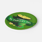 Kut van Gold St Patrick's Day Papieren Bordje (Gekanteld)