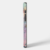 Kut witte kat gepersonaliseerd Case-Mate iPhone case (Achterkant / Links)