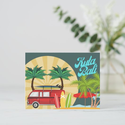 Kuta, Bali Briefkaart (Staand voorkant)