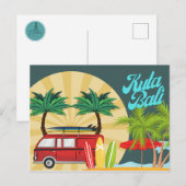 Kuta, Bali Briefkaart (Voorkant / Achterkant)