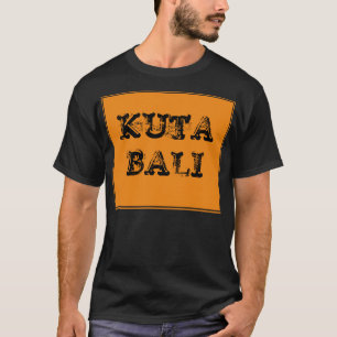 Kuta Bali Oranje Dark T-Shirt